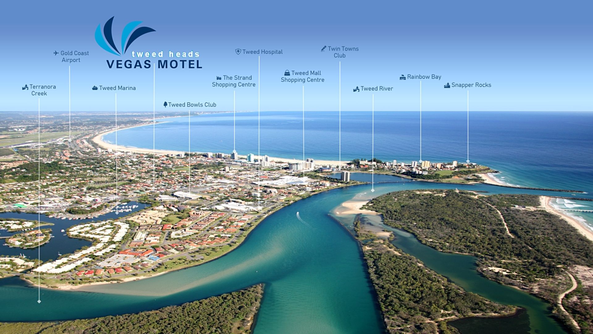 Map of Tweed Heads